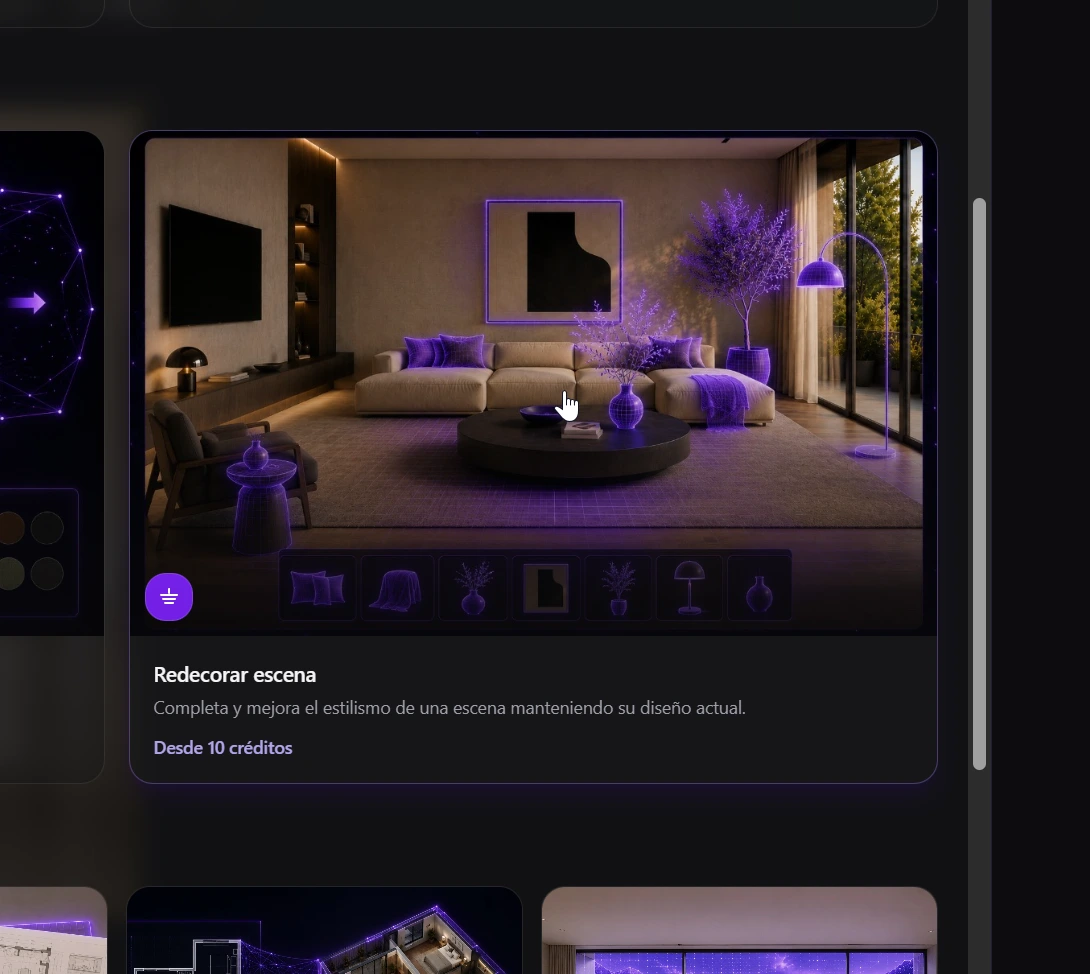 Redecorar escena — paso 2